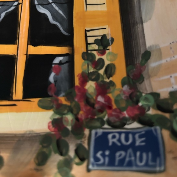 Rue de Paris dessert plate and mug. - Picture 9 of 10